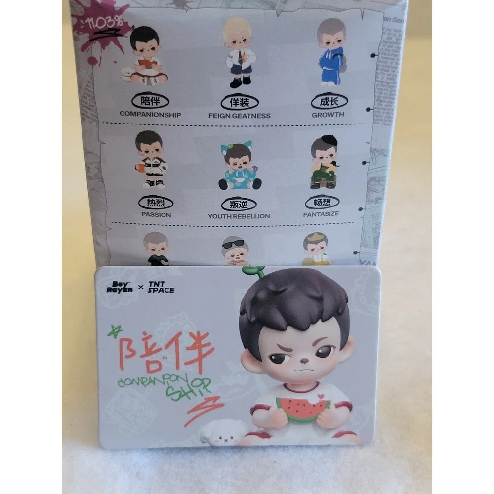 New TNT SPACE Boy Rayan Youthful Day Companionship Confirmed Figure Blind Box